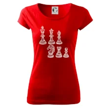 Šachové figúrky kreslené