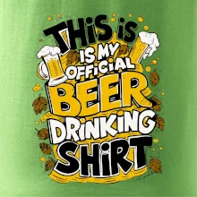 This Is My Official Drinking Shirt - chmel