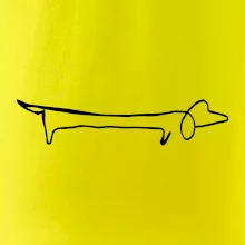 Jazvečík - kreslený