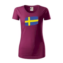 Švédsko vlajka štetkou