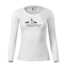 Letná romantika - papierová loďka