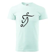 Fotbalista silueta Fotbalista silueta