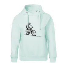 MTB kreslený cyklista