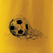 Futbalová lopta - kresba ceruzkou
