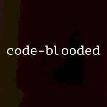 Code blooded Code blooded