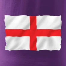 Anglická vlajka vejúca