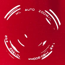 Foto objektív obrys