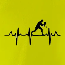 EKG stolný tenista stojaci