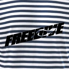 Freedive - nápis s potápačom Freedive - nápis s potápačom