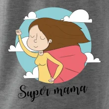 Kreslený obrázok Super mama