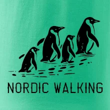 Nordic walking tučniaky - vintage