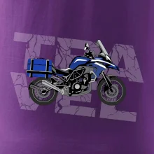 Cestovná enduro modrá