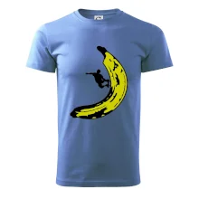 Skateboardista na banánu