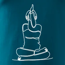 Jóga v sede jedným ťahom Jóga v sede jedným ťahom