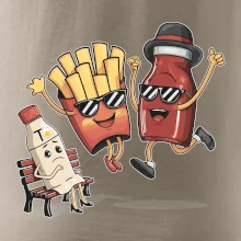 Súboj o hranolky kečup tatárka