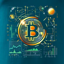 Bitcoin logo s grafmi Bitcoin logo s grafmi