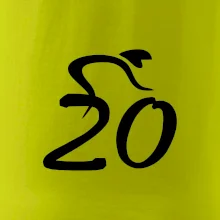 Cyklista oslavuje dvadsiatku (20)