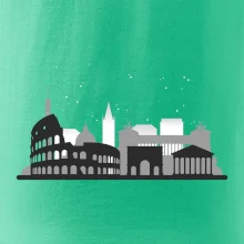 Rím silueta pamiatky