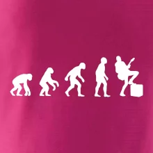 Evolúcia gitarista - noha na kombe