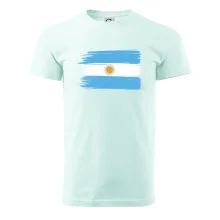 Argentína vlajka kreslená štetkou