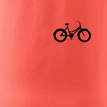 Obrázok kolesa na prsníku mestský bicykel