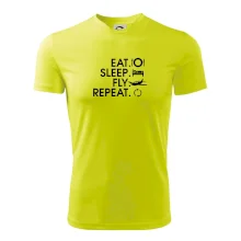 Eat sleep fly repeat Eat sleep fly repeat