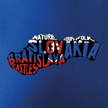 Mapy - názvy miest - Slovensko