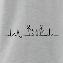 EKG rodina a dvaja chlapci