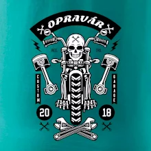 Motorkár  lebka opravár