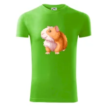 Morča - kreslené, bielo oranžové