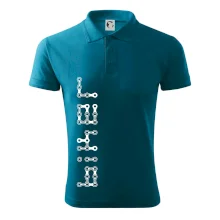 Biker nápis na výšku reťaz