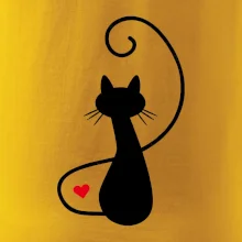 Zamilovaná mačka spredu Zamilovaná mačka spredu