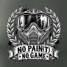No Paint, No Game – motív s maskou
