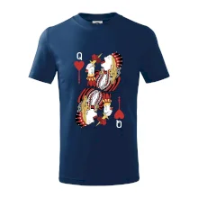 Srdcová Kráľovná kreslená (Pecka Design)