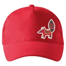 Folklór na prsníku líška