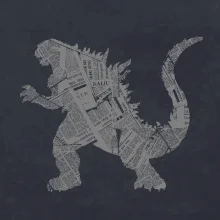 Kaiju godzilla noviny