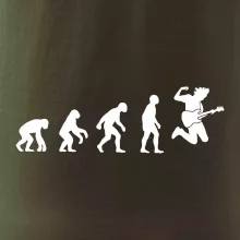 Evolúcia gitarista - výskok