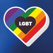 LGBT srdce dúhové