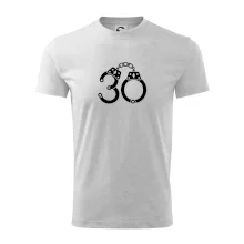 Narodeninové tričko pre policajta - putá 30