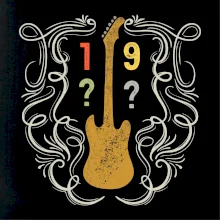 Rock narodeniny vintage