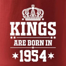 Kings are born in 1954