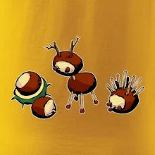 Gaštanové zvieratká - v rade