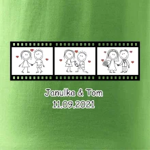 Svadobný deň - váš nápis (Hana-creative)