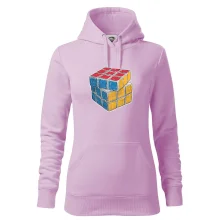 Rubikova kocka kreslená