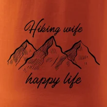 Hiking wife happy life