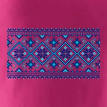 Ukrajinský vzor - modrý