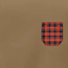 Flanelové triko červené