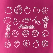 Frutarián ovocie vo štvorci