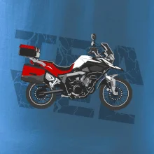 Cestovná enduro červená Cestovná enduro červená