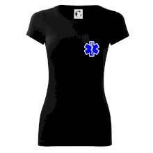 Rescue - Hviezda na prsníku + nápis na chrbte Rescue - Hviezda na prsníku + nápis na chrbte